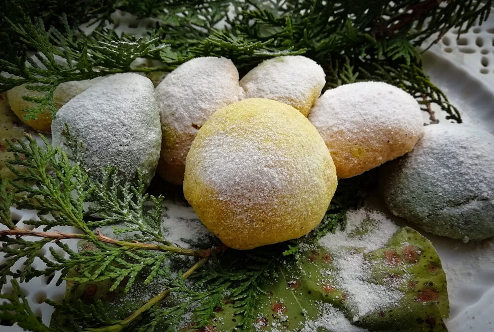 Snowballs ! Aux noisettes, curcuma et spiruline